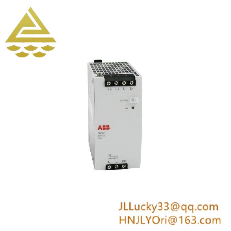ABB SD833 800xA Series Power Supply