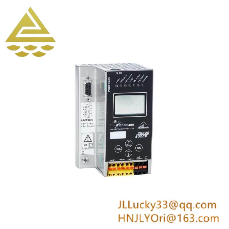 B+W BWU1569 AS-i 3.0 PROFIBUS Gateway in Stainless Steel, 2 masters
