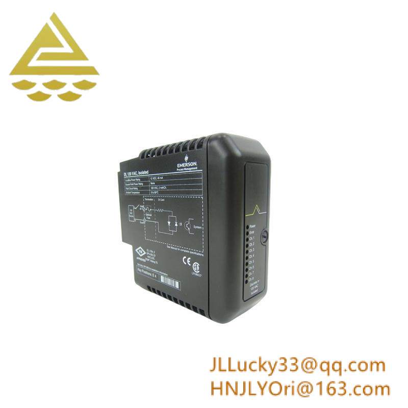 Emerson KJ3001X1-CA1 12P1980X062 DISCRETE INPUT MODULE