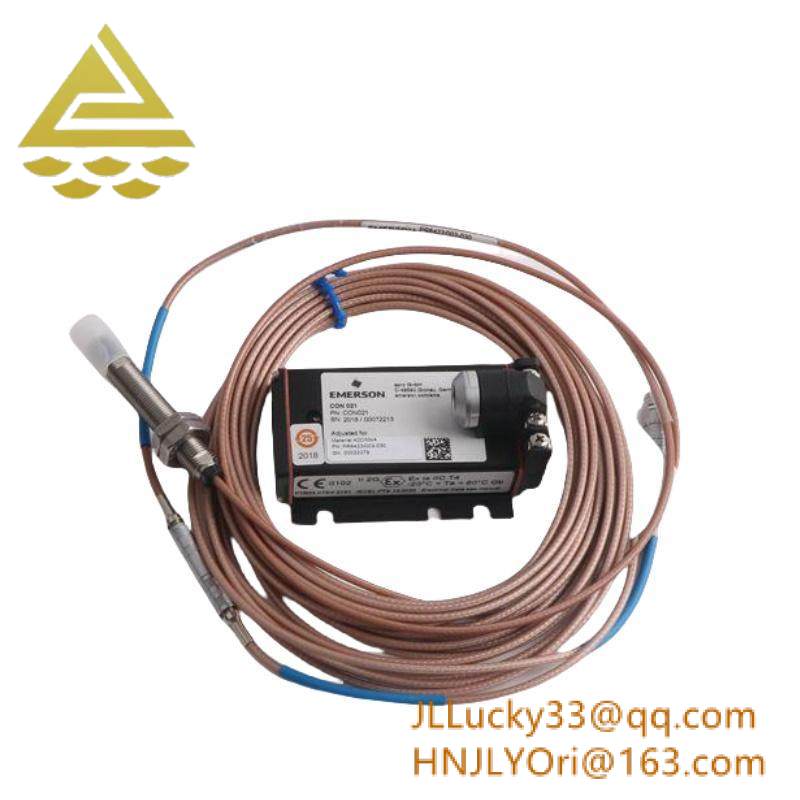 Emerson PR6423/002-131 CON021 Eddy Current Displacement Sensor