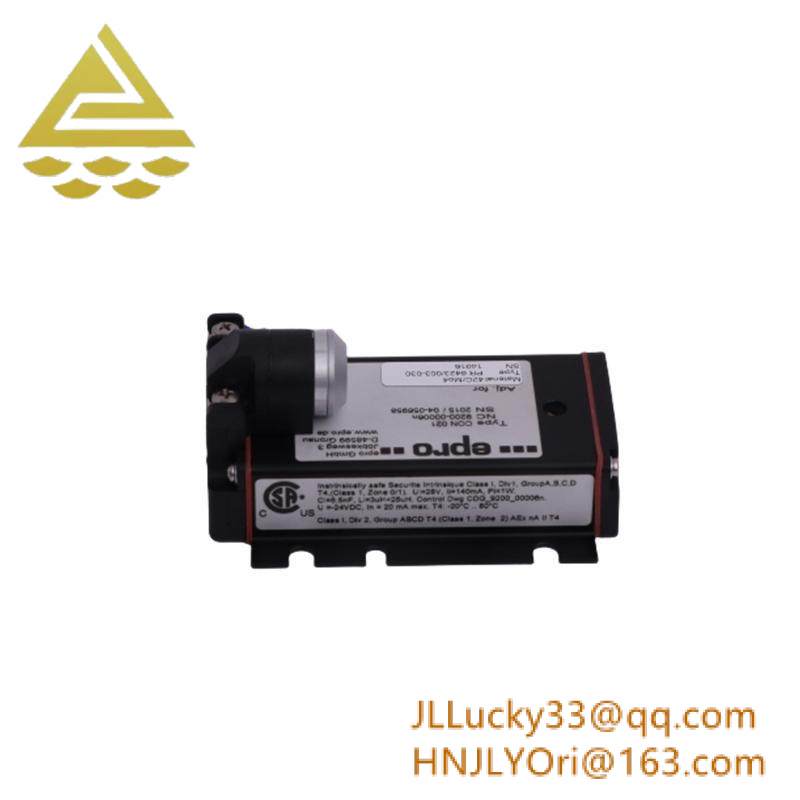 EPRO PR6423/101-101 CON031 TSI Module