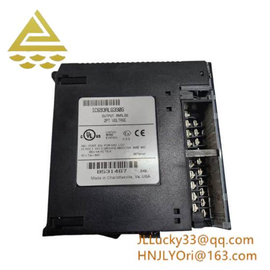 GE FANUC IC693ALG390 Analog Output I/O