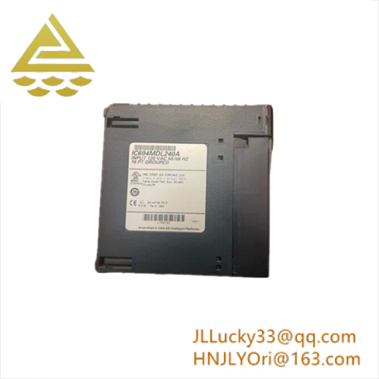 GE FANUC IC694MDL240A 120 Volt AC Input Module