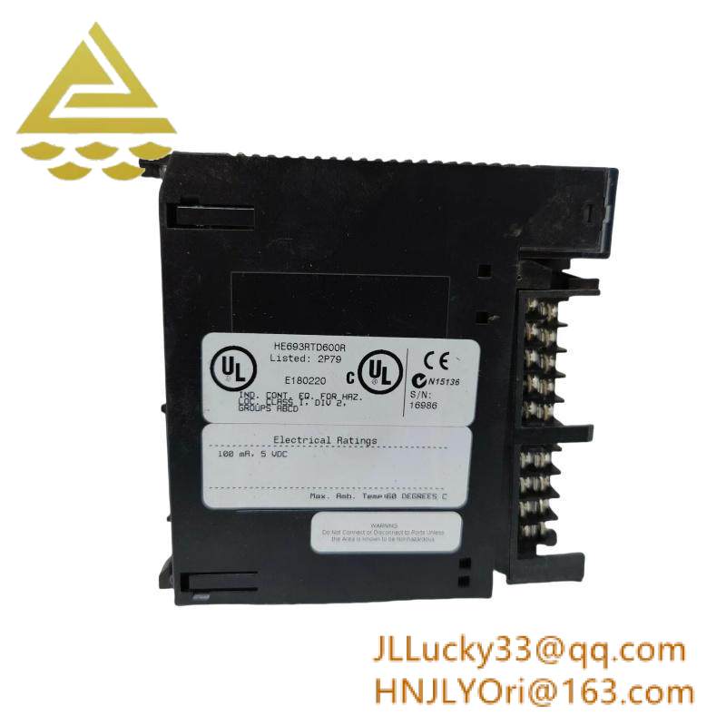 GE HE693RTD600R Input Module