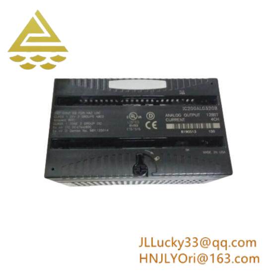 GE IC200ALG262G Analog Current input module