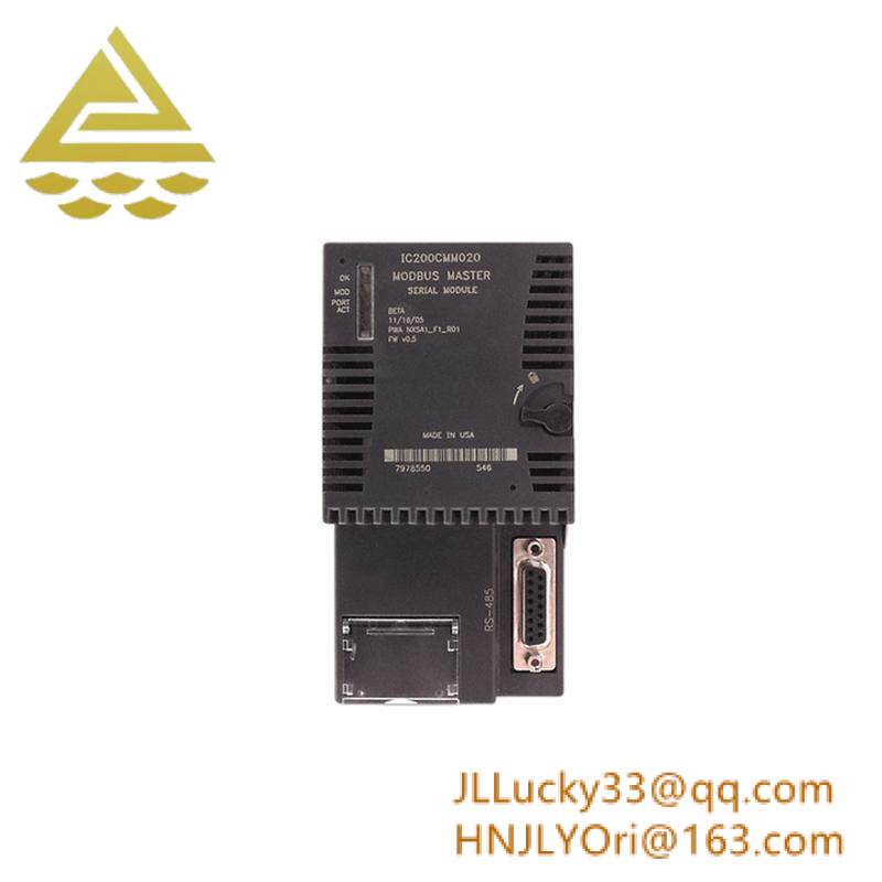 GE IC200CMM020 MODBUS MASTER MODULE