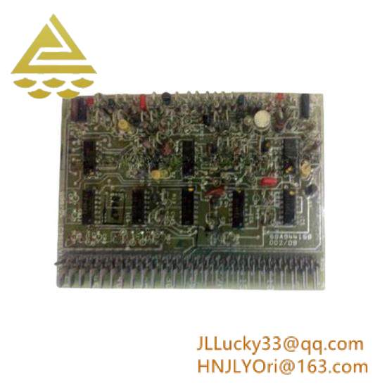 GE IC3600VMPA1E MECHANICAL PROTECTION CARD