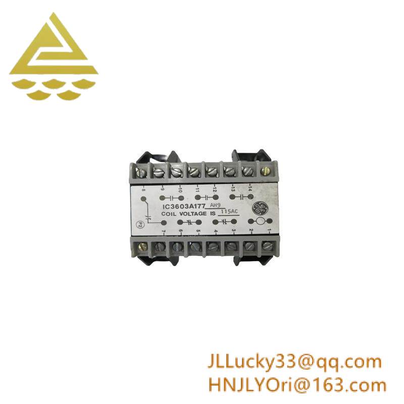 GE IC3603A177 RELAY MODULE