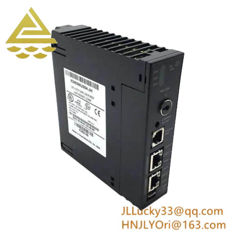 GE IC693NIU004 Ethernet Network Interface Unit