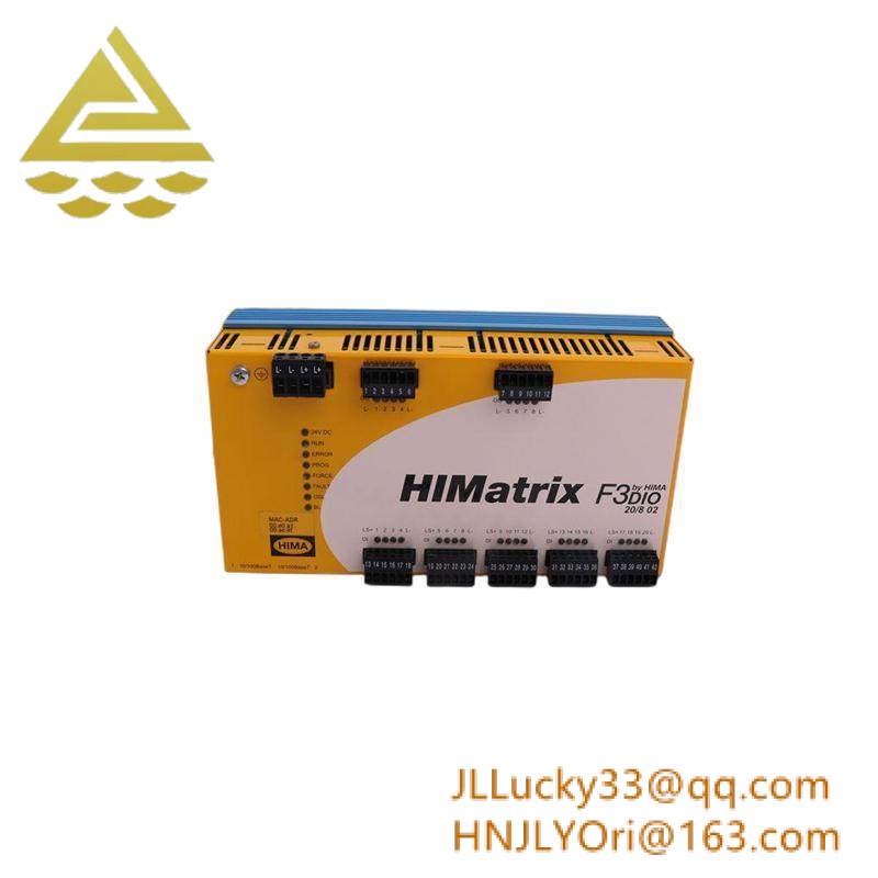 HIMA F3 DIO 20/8 02 F3DIO20/802 Remote I/O Module