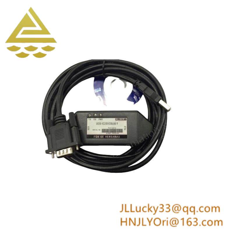 GE IC200CBL001 Communications Programming Serial Cable