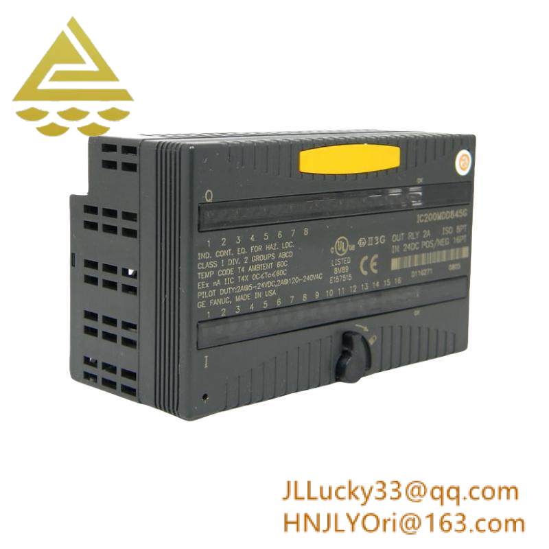 GE Fanuc IC200MDD845 Mixed I/O module