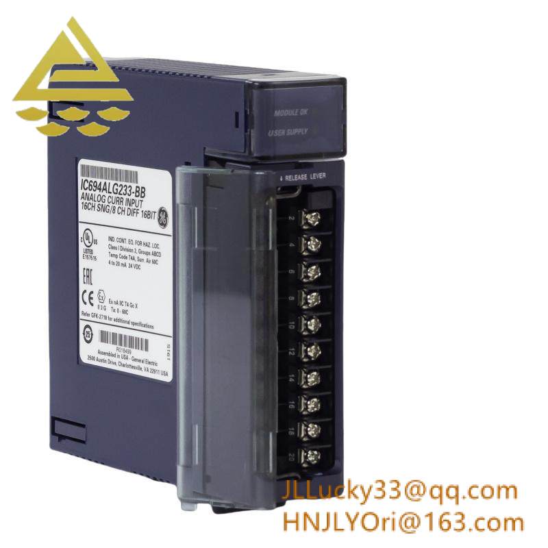 GE IC694ALG233 Analog Current Input Module