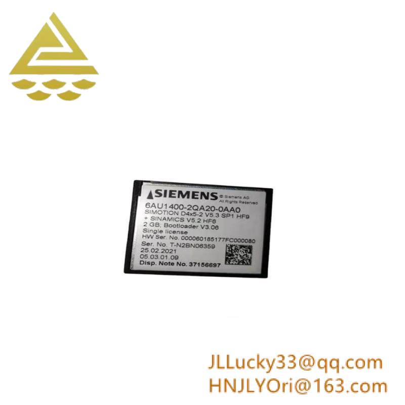 SIEMENS 6AU1400-2QA20-0AA0 Compact Flash Card