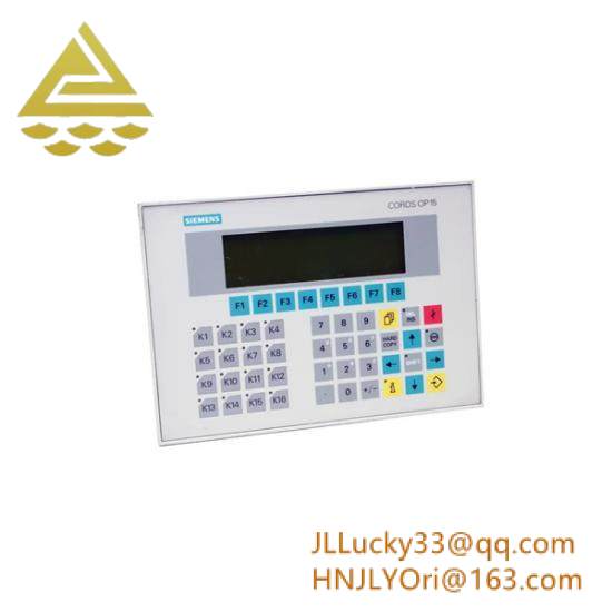 SIEMENS 6AV3515-1MA30 OP15/C1 Operator Panel