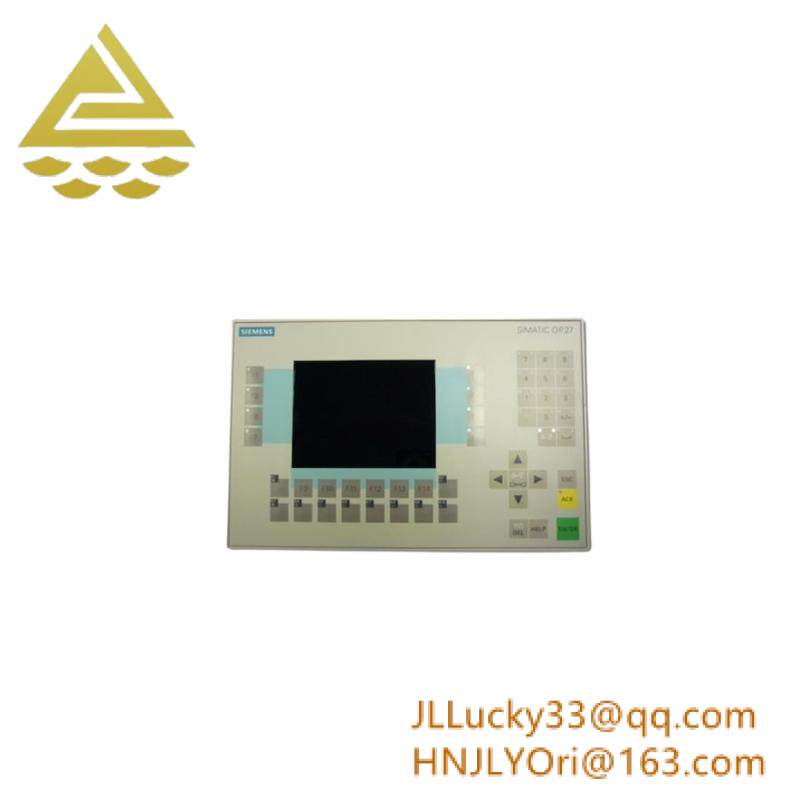 SIEMENS 6AV3627-1LK00-1AX0 OPERATOR INTERFACE