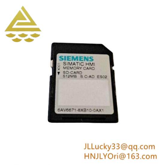 Siemens 6AV6 671-8XB10-0AX1 SIMATIC SD memory card