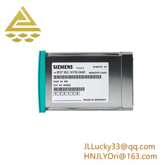 Siemens 6ES7952-0AF00-0AA0 RAM Memory Card