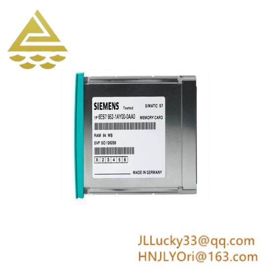 Siemens 6ES7952-1AS00-0AA0 RAM Memory Card
