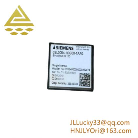 Siemens 6SL3 054-1CG00-1AA0 Compact Flash Card