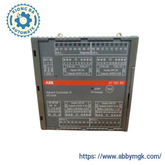 07DC92 GJR5252200R0101  Digital I/O Module  ABB