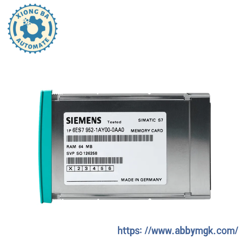 SIEMENS 6ES7952-0KF00-0AA0 SIMATIC S7, MEMORY CARD