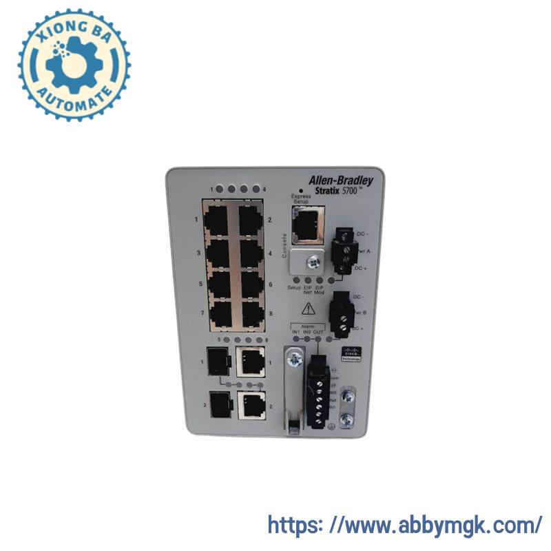 AB 1783-BMS10CGP 8 FAST ETHERNET PORTS