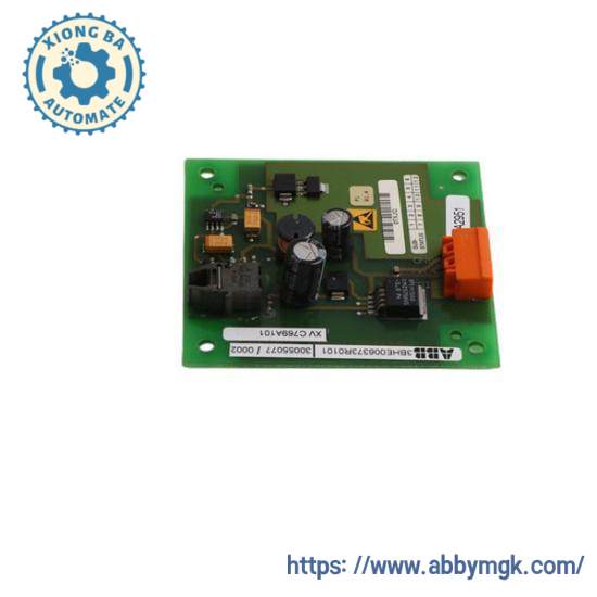 ABB 3BHE006373R0101 ;XVC769AE101 Control Board