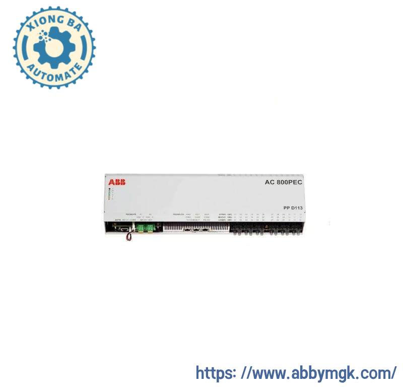 ABB 3BHE023784R2530 PP D113 B01-25-111000 controller