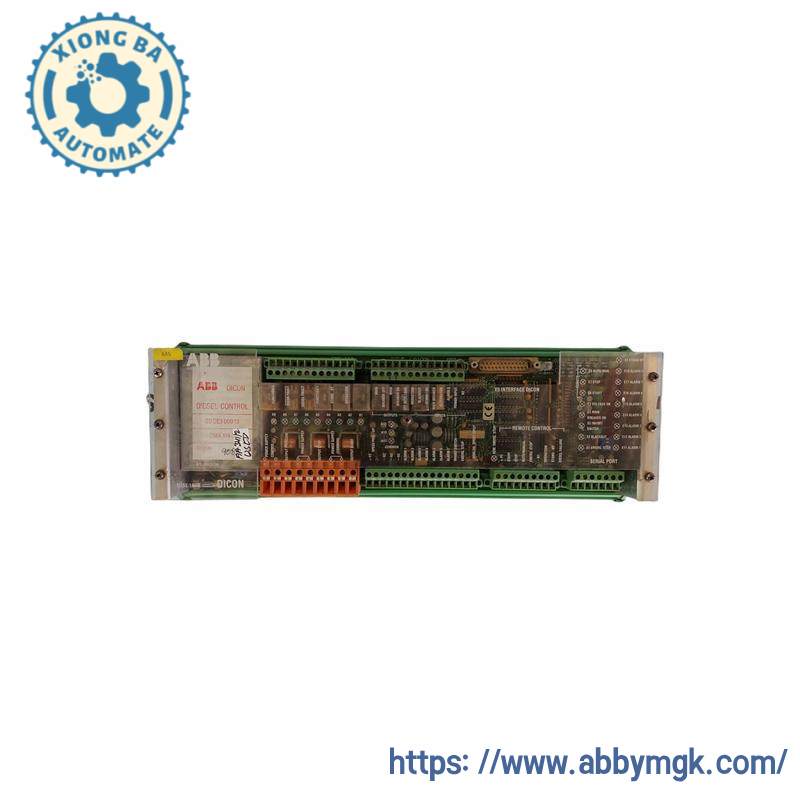 ABB CMA114 Diesel Control Module