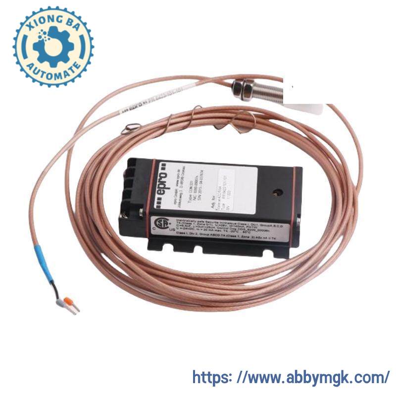 Emerson EPRO PR6423/004-120-CN CON021 Eddy Current Sensor