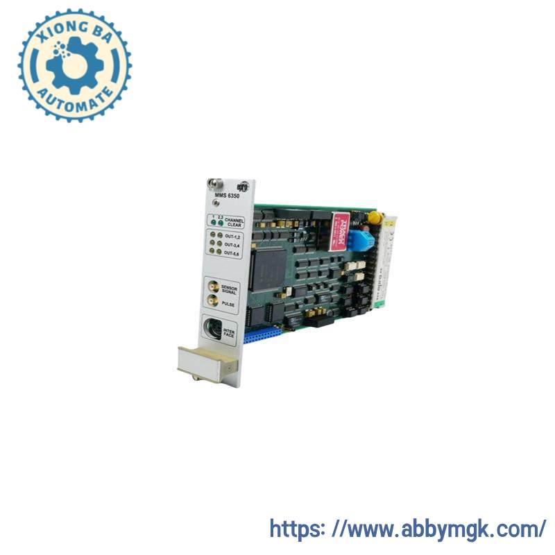 EPRO MMS6350 speed measurement card