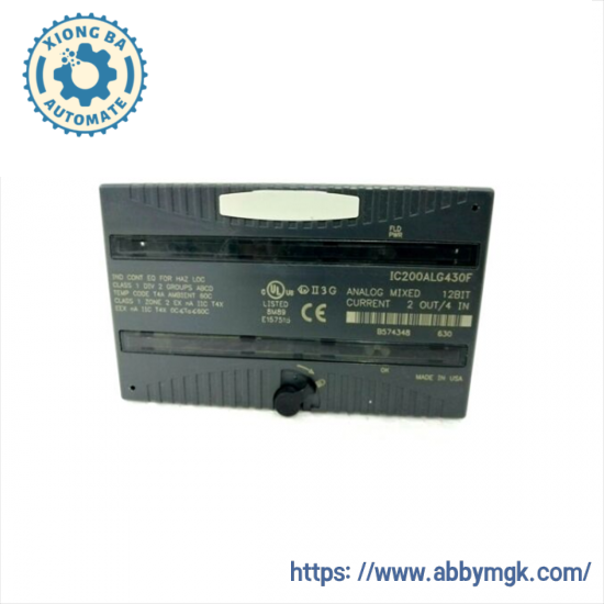 GE FANUC IC200ALG230F Analog Input Module