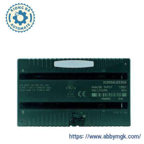 GE Fanuc IC200ALG326F  Analog Output Module