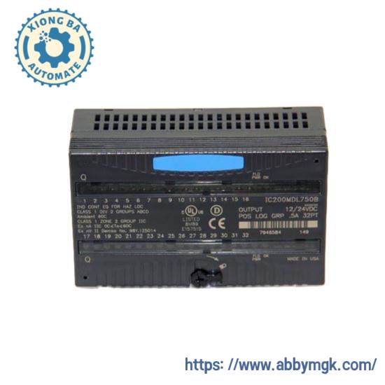 GE FANUC IC200MDL750  Output I/O