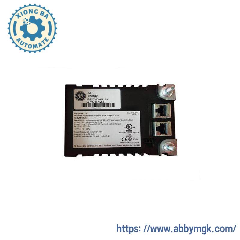 GE IS220YDIAS1AK I/O module