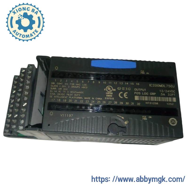 GE IC200MDL750J VersaMax output module