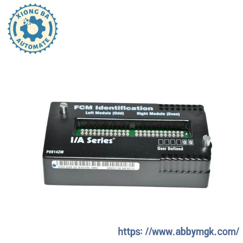 FOXBORO P0914ZM IDENTIFICATION MODULE