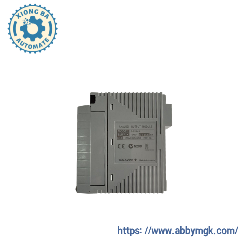 Yokogawa AAI543-S00 S1 analog output module