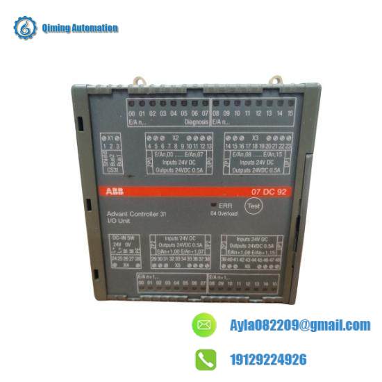 07DC92 GJR5252200R0101  Digital I/O Module  ABB