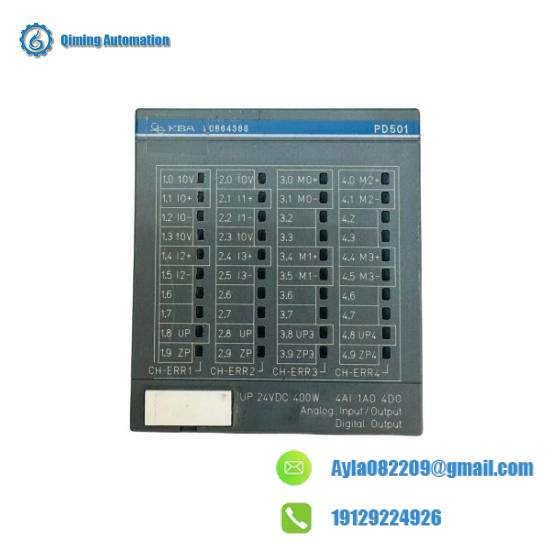 1SAP260100R3001 PD501-4CH  Analog I/O Module  ABB