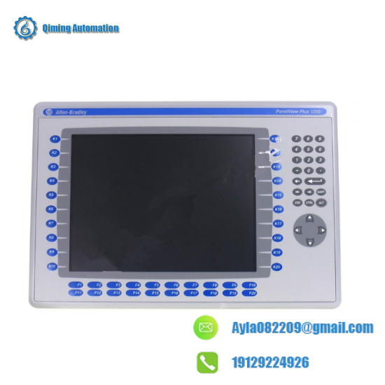 2711P-B12C4D9 PanelView Plus 6 1250 Key/Touch