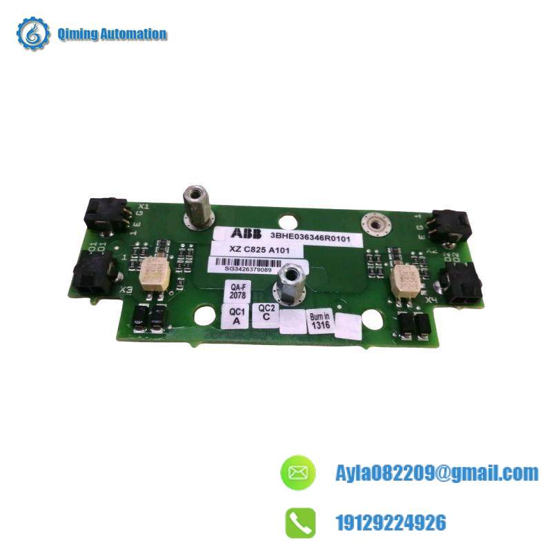 ABB 3BHE036346R0101 PC BOARD