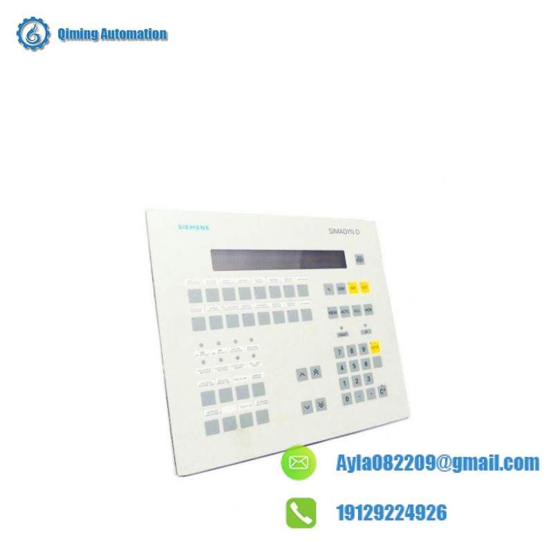 SIEMENS 6DD1670-0AF0 SIMADYN D OPERATOR PANEL
