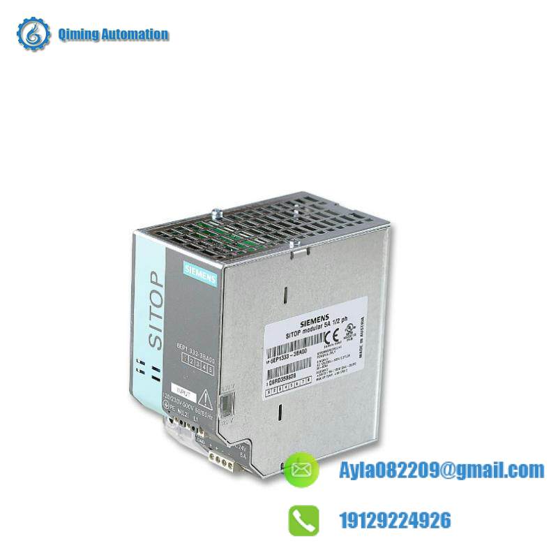 SIEMENS 6EP1 334-3BA00 SITOP Power Supply