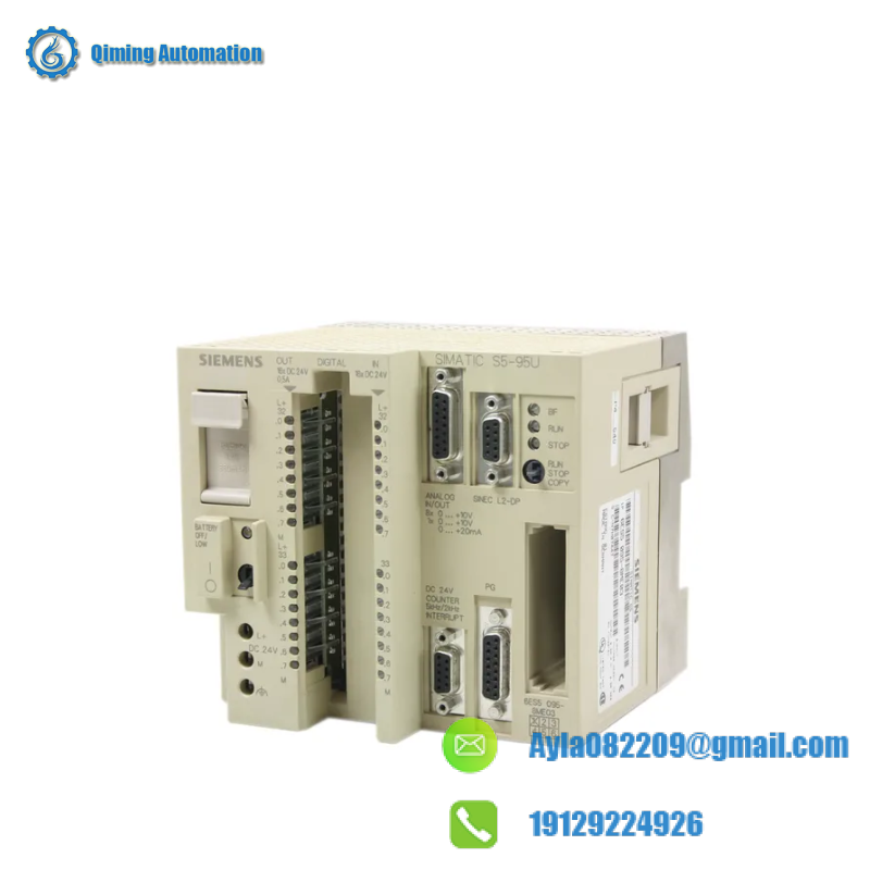 SIEMENS 6ES5095-8ME03 S5-95U Central Unit