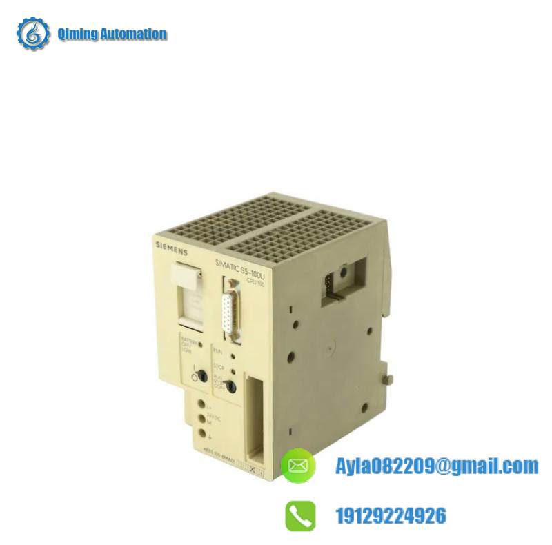 SIEMENS 6ES5100-8MA01 CPU100 Processor Module