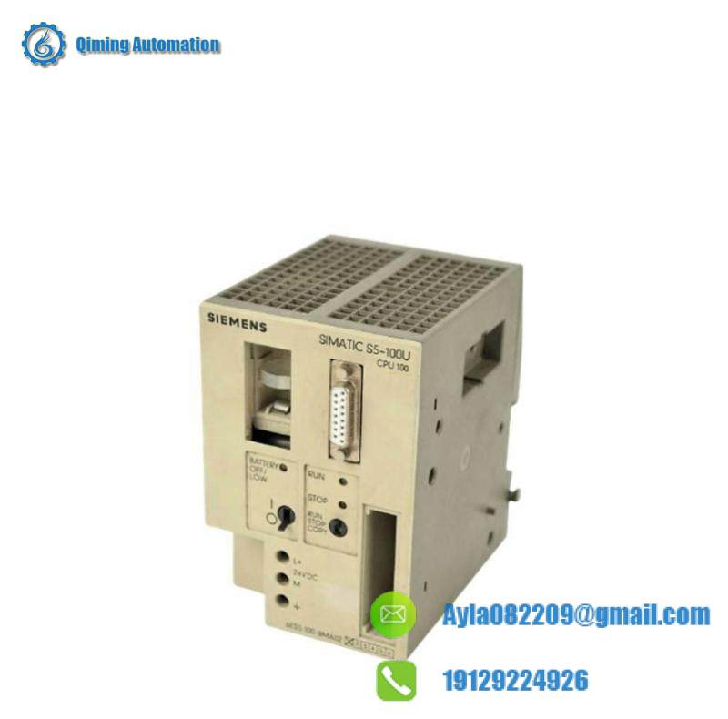 SIEMENS 6ES5100-8MA02 CPU 100 Central processing unit