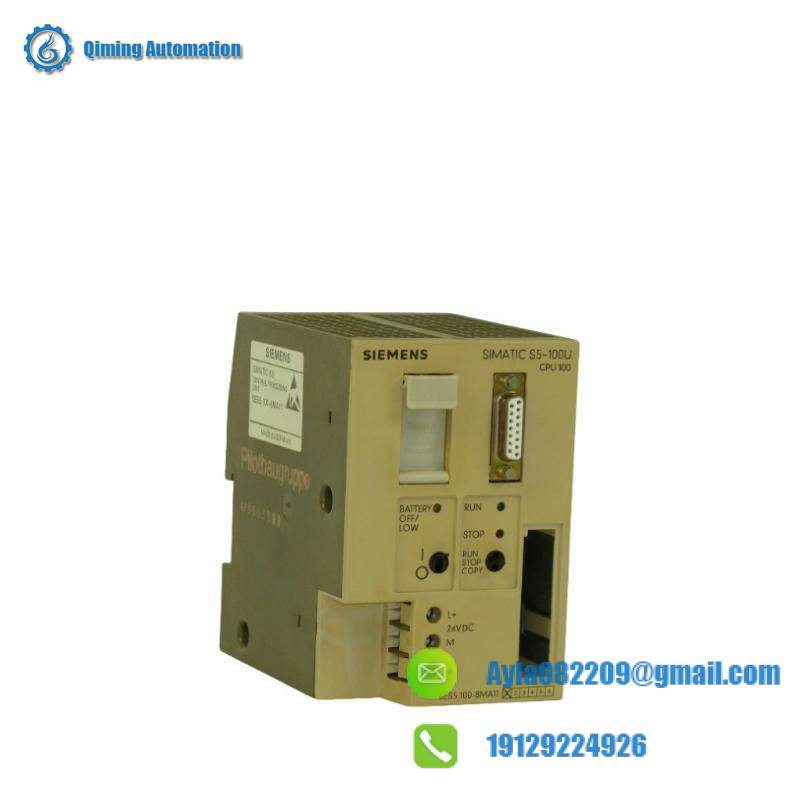 SIEMENS 6ES5100-8MA11 CPU 100 Processor Module
