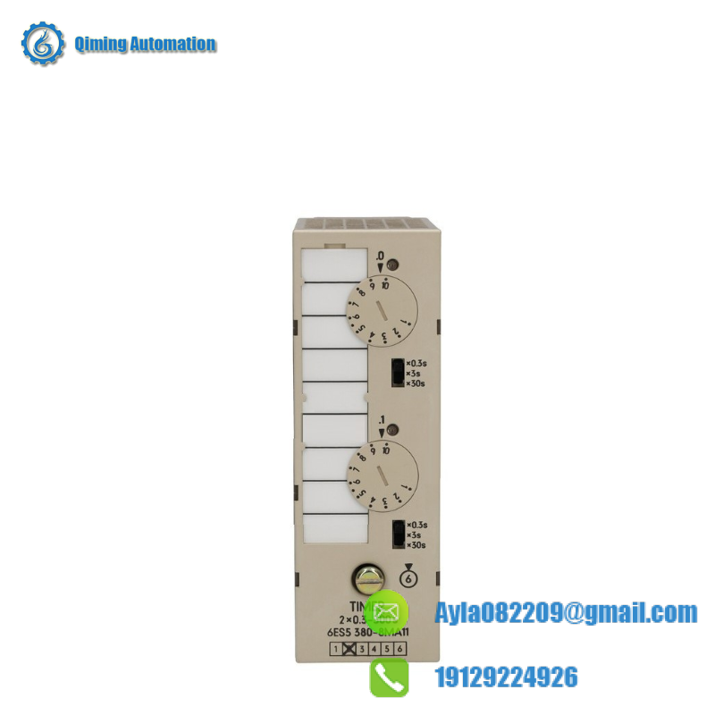 SIEMENS 6ES5380-8MA11 Timer Module